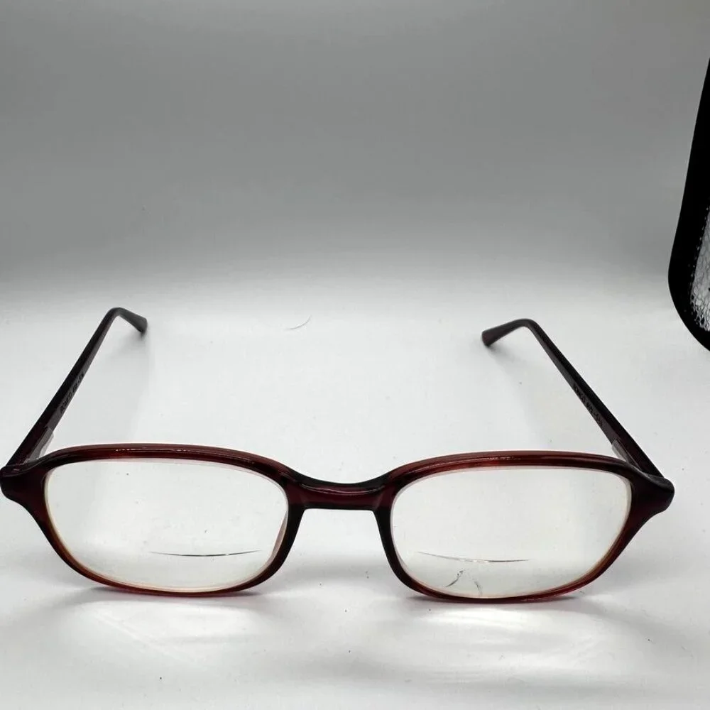 ROMCO Translucent Brown Military Eyeglass Frames For Prescription Lenses‎